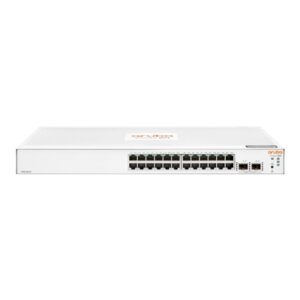 Networking Switch Aruba Istant On Jl812a 1830-24g Managed 24x10/100/100 + 2xsfp 1gbe Lifetime Warranty Fino:07/05