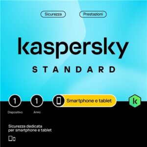 Software Kaspersky Standard Mobile -- 1 Dispositivo - Key Card (kl1048toafs-card)