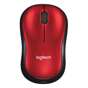 Mouse Mouse Logitech Retail M185 Wireless Ottico Nero/rosso Usb P/n 910-002237