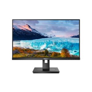 Monitor Monitor Philips Lcd Ips Led 23.8" Wide 243s1/00 5ms Mm Fhd 1000:1 Black Hdmi Dp Usb-c 4xusb3.0 Pivot Vesafino:24/05