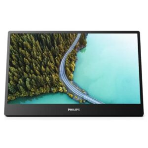 Monitor Monitor Portatile Philips Lcd Ips Led 15.6" 16b1p3302/00 4mslowblue Fhd 3000:1 Black Usb-c Pivot Fino:31/07