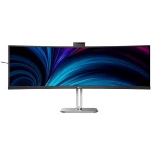 Monitor Monitor Philips Curved Led 49" 49b2u6900ch/00 32:9 4ms Mm Dual Qhd 3000:1 Black 2xhdmi Dp 2xusb-c Hub Usb Lan Webcam Fino:31/07