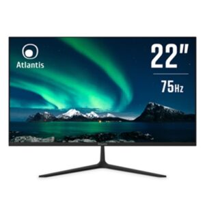 Monitor Monitor Atlantis Lcd Full Hd 22" A05-he22v-vhingr.vga/hdmi. Supp.freesync-refr.sino 75hz.cavo Hdmi Incl.-conf.dnshfino:31/07