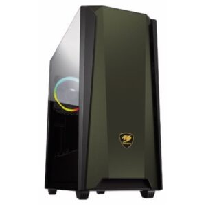 Cabinet Cabinet Midi Tower Cougar 385bms0g Mx660 Iron Rgb Midnight Green 213x495x474mm 7slot 2x3