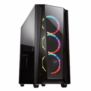 Cabinet Cabinet Midi Tower Cougar 385bms0tg Mx660-t Rgb Nero 213x495x474mm 7slot 2x3