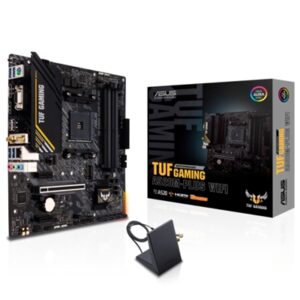 Main Board Mb Asus Tuf Gaming A520m-plus Wifi Am4 4xddr4dc-4866o.c. Dp Hdmi 1xpcie3.0x16 4xsata3r M.2 Wi-fi5 Usb3.2 Matx 90mb17f0-m0eay0