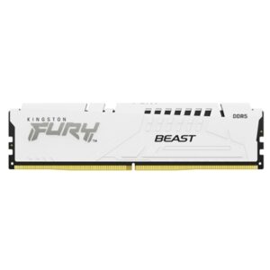 Memorie Ddr5 64gb(2x32gb) 6000mhz Kf560c36bwek2-64 Kingston Fury Beast White Expo Cl36