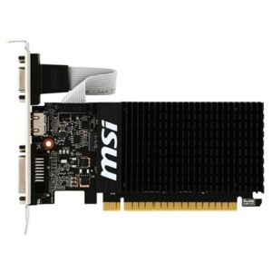 Schede Video Svga Msi Geforce Gt 710 2gd3h Lp Nvidia Pcie2.0 2gddr3 64bit 954mhz 1xhdmi 1xdvi-d D-sub 1slot 2xlp Bracket