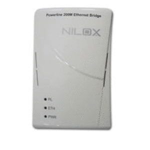 Networking Powerline 200m Nilox 16nx224420001 Conf.1pz -garanzia 2 Anni-