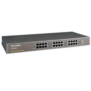 Networking Switch 24p Lan Gigabit Tp-link Tl-sg1024 Metal Case Rackmount 19" 1u -garanzia 3 Anni-