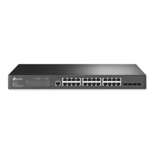 Networking Switch 24p Lan Gigabit + 4 Slot Sfptp-link Sg3428 L2+- Garanzia A Vita