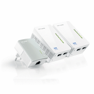 Networking Wireless Powerline 500m Wireless Extender Tp-link Tl-wpa4220t-kit(kit 3pcs)incl. 2pcs Tl-wpa4220 + 1 Tl-pa4010 - Garanzia 3 Anni-