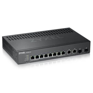 Networking Switch 10 Lan Gigabit Zyxel Gs2220-10-eu0101f 8p Gigabit +2p Dual Personality Giga - Supp. Ipv6- Rack Fino:12/07