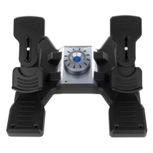 Multimedia Pedaliera Di Gioco Logitech Saitek Pro Flight Rudder Pedals Usb P/n 945-000005