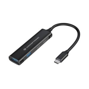 Networking Hub Usb3.0 4p Conceptronic Hubbies12b 2p Usb-c E 2p Usb-a - Nero