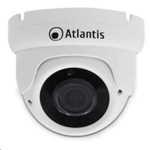 Videosorveglianza Ip Videocamera Ip Atlantis A11-ux914a-dp Poe Domebianca-5mp-ip66 Cmos1/2.8"-ottica Fissa 3.6mm-ir Cut-fino A 10mt