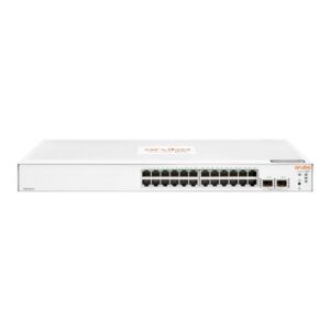 Networking Switch Aruba Istant On Jl812a 1830-24g Managed 24x10/100/100 + 2xsfp 1gbe Lifetime Warranty Fino:26/08