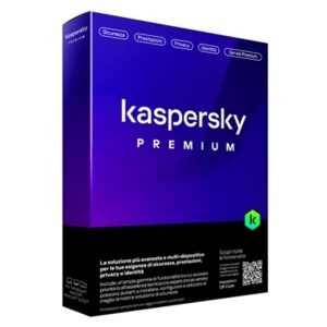 Software Kaspersky Box Premium -- 5 Dispositivi (kl1047t5efs-slim) Fino:30/09