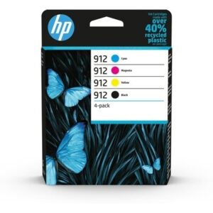 Materiali Di Consumo Cartuccia Hp 912 Multipack 6zc74ae Nero+3colori B/c/m/y Mvs