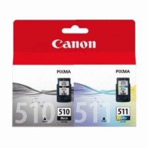 Materiali Di Consumo Multipack Canon Pg-510 + Cl-511 2970b010 X Mp240/mp250/mp260/mp270/mp280/mp490/ Mp495/mx320/mx330/mx340/mx350/ip2700