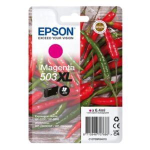 Materiali Di Consumo Cartuccia Epson 503xl "peperoncino" C13t09r34010 Magenta X Xp-5200 - Wf-2960dwf