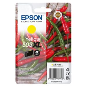 Materiali Di Consumo Cartuccia Epson 503xl "peperoncino" C13t09r44010 Giallo X Xp-5200 - Wf-2960dwf