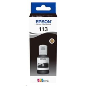 Materiali Di Consumo Flacone Epson 113 C13t06b140 Nero 127ml 7.500pg Per Ecotank Et-16600 Et-16650 Et-5800 Et-5850 Et-5880