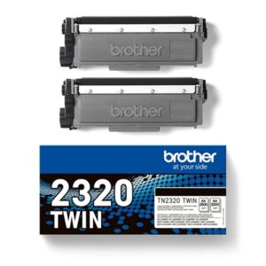 Materiali Di Consumo Multipack Brother Toner Tn2320twin 2xtn2320 X Hl-l2300d/l2340dw/l2360dn/l2365dw Dcp-l2500d/l2540dn/l2700dw