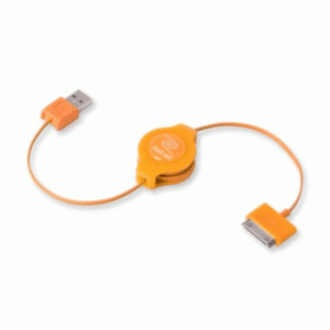 Cavi Cavo Ipod E Iphone Retrattile Usb 2.0 Sync/charge Euipodusbor Arancio Retrak 816983011212