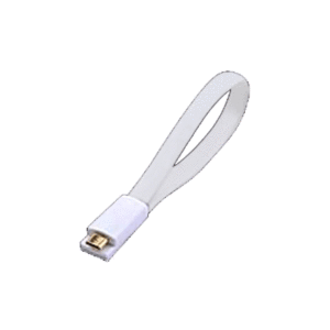 Smartphone Cavo Usb-micro Usb Per Smartphone E Tablet Atlantis P019-umc-wt-0.2- Colore Bianco 0.2mt- Contatti Magnetici-ean: 8026974016832