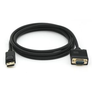 Cavi Cavo Displayport Maschio A Vga (hd15) Maschio Equip 119338 Supp. Risol.video Fino A 1920x1200 -2.0mt Ean: 4015867225721