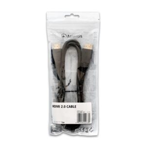 Cavi Cavo Hdmi 2.0 Atlantis P019-hdmi_20-1 -rame - Schermato - 1mt