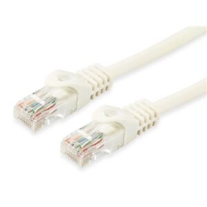 Cavi Cavo Rete Cat.6a U/utp Bianco Non Schermato 0.5mt Equip 603001 Connett.rj45 -