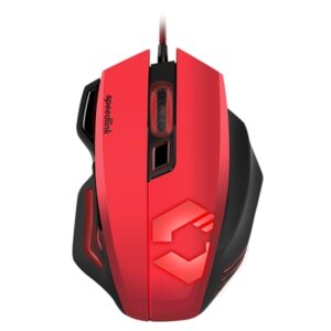 Mouse Mouse Gaming Speedlink Sl-680005-bkrd Decus Usb 5000dpi Illuminazione 7 Colori 7 Tasti Programmabili Rosso