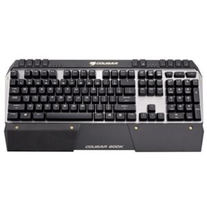 Tastiere Tastiera Gaming Usb Cougar 37600m4sb 600k Cherry Mx Mechanical Alluminium/black Us-layout Poggiapolsi