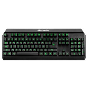 Tastiere Tastiera Gaming Usb Cougar 37450xnmb 450k Hybrid Mechanical Switch Nera Retroilluminazione 3 Colori Us-layout