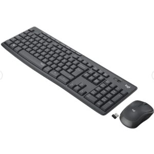 Tastiere Tastiera+mouse Wireless Logitech Retail Mk295 Usb Silent Grafite P/n 920-009797