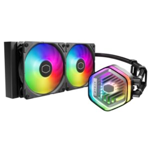 Accessori Per Cpu Diss A Liquido Cooler Master Mlx-d24m-a25pz-r1 Masterliquid 240 Atmos Argb Lga1700-1200-1151-1150-1155 Am5-am4 277x119.6x27