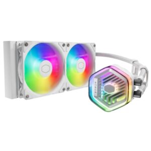 Accessori Per Cpu Diss A Liquido Cooler Master Mlx-d24m-a25pz-rw Masterliquid 240 Atmos Argb Lga1700-1200-1151-1150-1155 Am5-am4 White