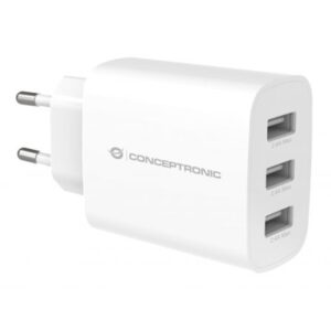 Accessori Caricatore Usb Conceptronic Althea13w A 3 Porte Da 30w - Bianco Fino:31/05