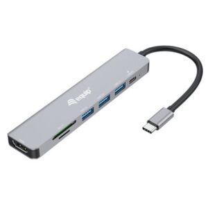 Cavi Adattatore Multifunzione 7 In 1 Equip 133494 Usb-c Hdmi 4k/60hz