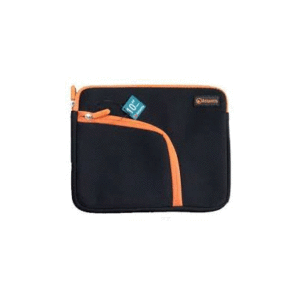 Borse E Custodie Borsa Nb E Tablet 7" Atlantis P004-k837-a0-7mod. Philo-nera+zip Arancio-tasca Laterale Per Accessoriean 8026974016139