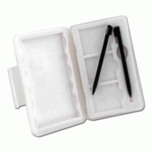 Accessori Custodia X Nintendo Ds In Silicone Bianco Nilox 11nx07cp00001 Con Incluse 2 Penne