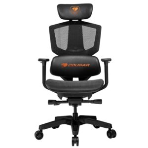 Sedie Sedia Gaming Cougar 3margos Argo One Black/orange Regolabile Con Braccioli Base A 5 Raggi Ecopelle Portata Max 150kg