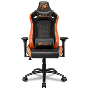 Sedie Sedia Gaming Cougar 3moutnxb Outrider S Black/orange Regolabile Con Braccioli Base A 5 Raggi Ecopelle Portata Max 120kg