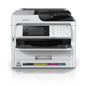 Stampanti Stampante Epson Mfc Ink Workforce Pro Wf-c5890dwf C11ck23401 4in1 A4 34p 250fg Adf50 F/r Lcd Touch Nfc Lan Wifi