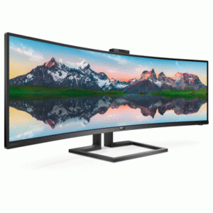 Monitor Monitor Philips Lcd Curved Led 48.8" 32:9 499p9h/00 4k 5ms Mm Dqhd 3000:1 Black 2xhdmi Dp Usb-c Usb3.1 Webcam Vesa Fino:10/01