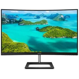 Monitor Monitor Philips Lcd Va Curved Led 27" Wide 272e1ca/00 4ms Softblue Mm Fhd 3000:1 Black Vga Hdmi Dp Vesa 2yfino:10/01