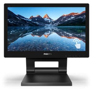 Monitor Multi Touch Monitor Smooth-touch Philips Lcd Led 15.6" Wide 162b9t/00 4ms Softblue Mm Hd 500:1 Black Vga Dvi Hdmi Dp 2xusb3 Vesafino:10/01