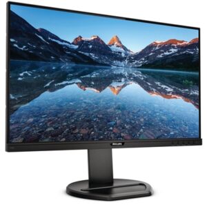 Monitor Monitor Philips Lcd Ips Led 23.8" Wide 243b9/00 4ms Lowblue Mm Fhd 1000:1 Black Vga Hdmi Dp Usb-c Vesafino:10/01